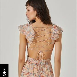 ASTR the Label Primrose Strappy Back Dress